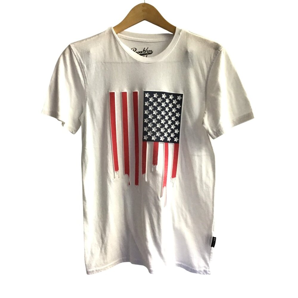 BROOKLYN CLOTH- MENS SHORT SLEEVE GRAPHIC T-SHIRT SIZE SMALL